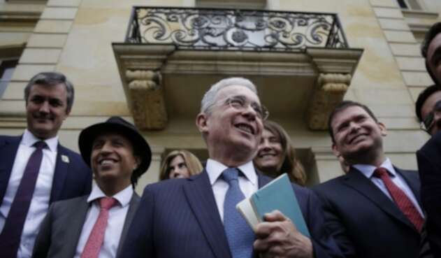 Álvaro Uribe Vélez, expresidente de Colombia. Álvaro Uribe Vélez, expresidente de Colombia.