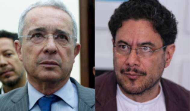 Álvaro Uribe Vélez e Iván Cepeda Álvaro Uribe Vélez e Iván Cepeda