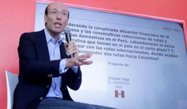Anko van der Werff, CEO de Avianca. Anko van der Werff, CEO de Avianca.