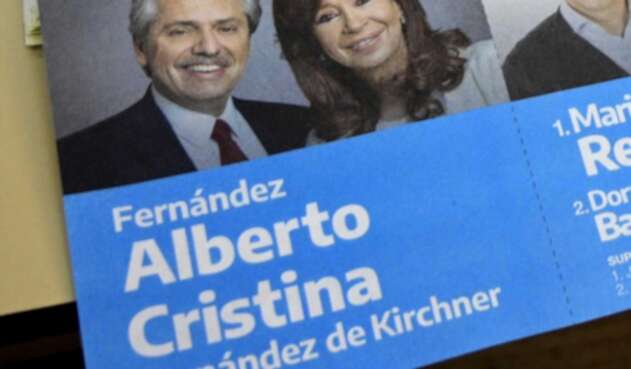 Alberto Fernández con Cristina de Kirchner Alberto Fernández con Cristina de Kirchner