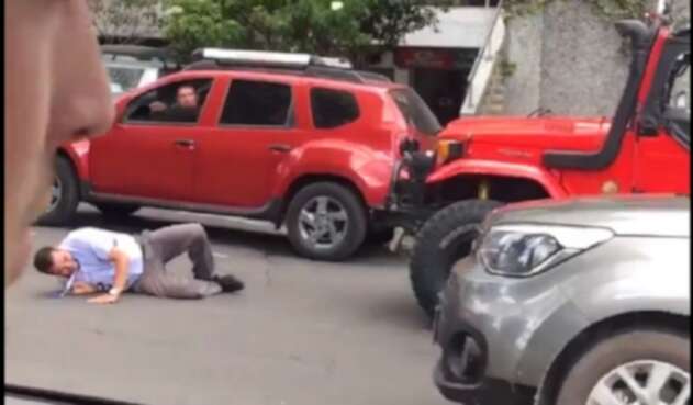 Atropelló a conductor del STIP Atropelló a conductor del STIP