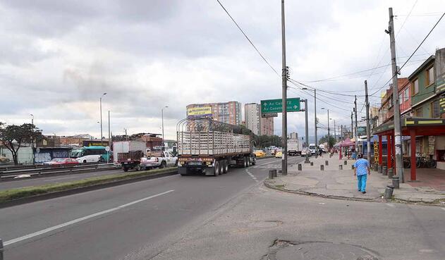 Avenida Boyacá con calle 66