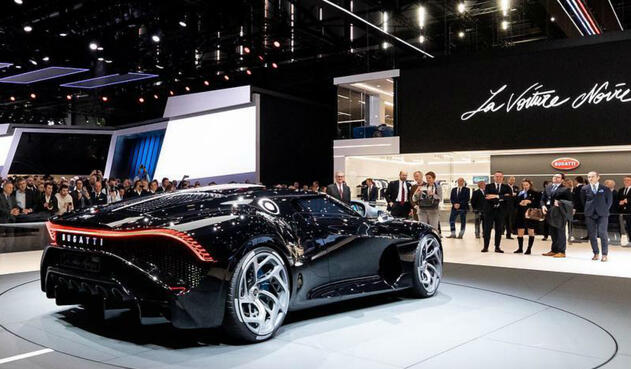 Bugatti La Voiture Noire, el carro deportivo más caro del mundo