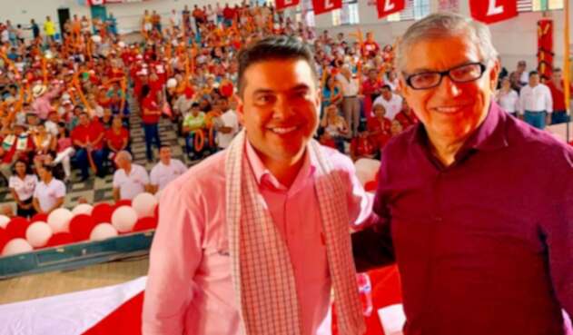 César Gaviria y Nicolás García César Gaviria y Nicolás García