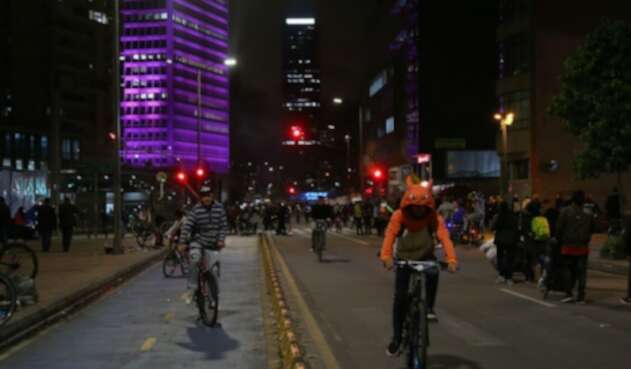 Ciclovía nocturna Ciclovía nocturna