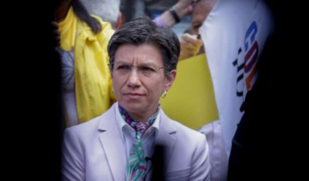 Claudia López, candidata a la alcaldía de Bogotá