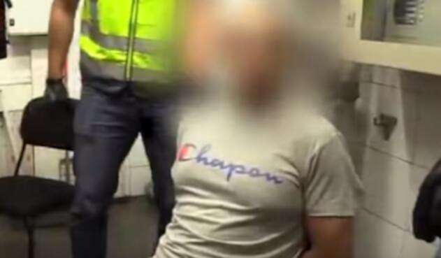 Colombiano detenido en España