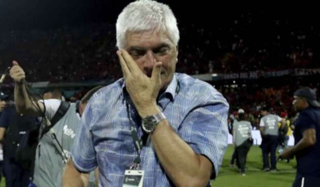 Julio Comesaña, DT uruguayo. Julio Comesaña, DT uruguayo.