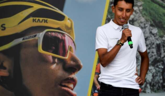 Egan Bernal, ciclista colombiano campeón del Tour de Francia