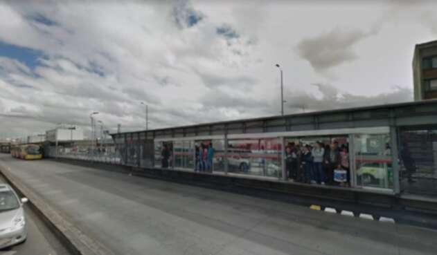 Estación Ricaurte, de Transmilenio Estación Ricaurte, de Transmilenio