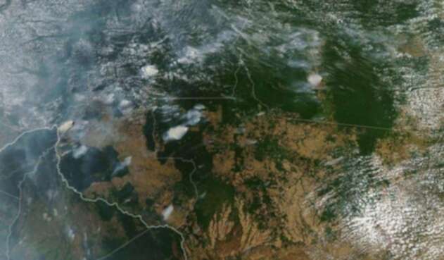Amazonas imagen satelital