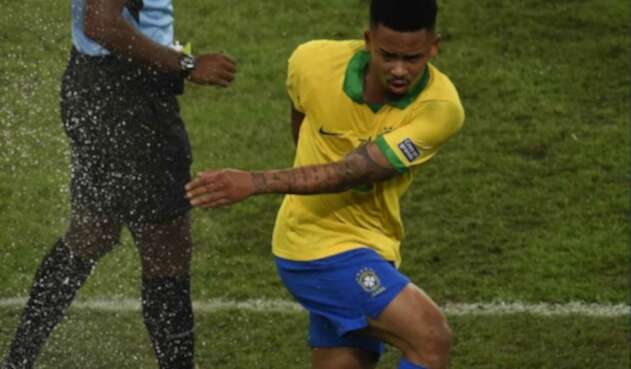 Gabriel Jesús, delantero brasilero. Gabriel Jesús, delantero brasilero.