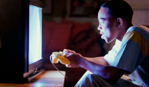 Gamer jugando