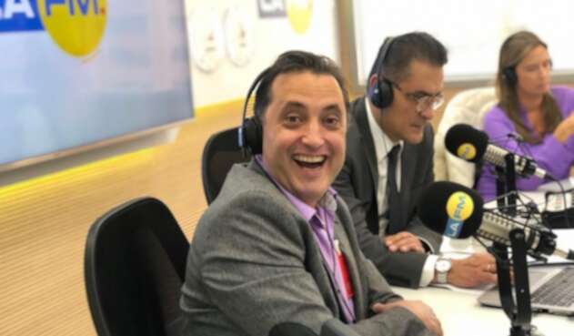 El comediante Andrés López en LA FM