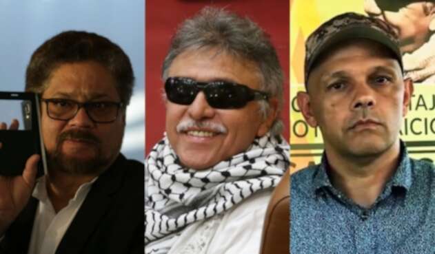 Iván Márquez, Jesús Santrich y el Paisa Iván Márquez, Jesús Santrich y el Paisa