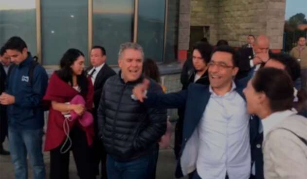 El presidente Iván Duque a su regreso a Colombia, tras su viaje por China El presidente Iván Duque a su regreso a Colombia, tras su viaje por China