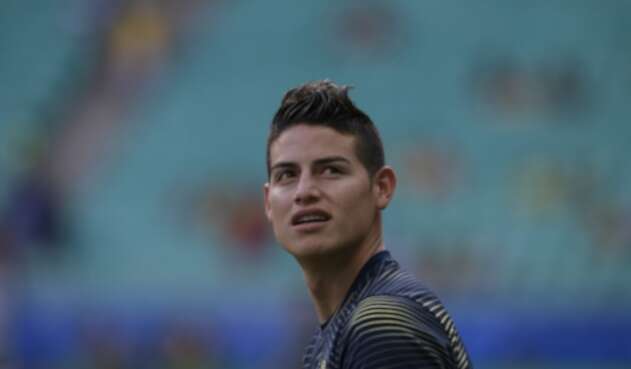 James Rodríguez con la Selección Colombia