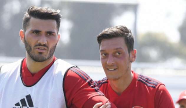 Kolasinac y Özil