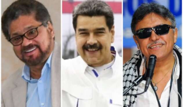 'Iván Márquez', Maduro y 'Santrich'
