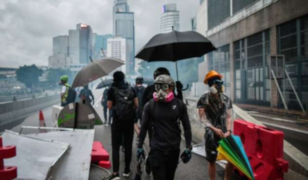 Manifestaciones en Hong Kong