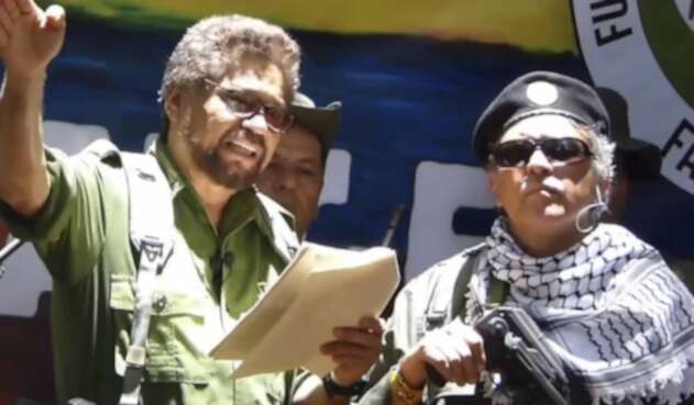 'Iván Márquez' y 'Jesús Santrich'. 'Iván Márquez' y 'Jesús Santrich'.