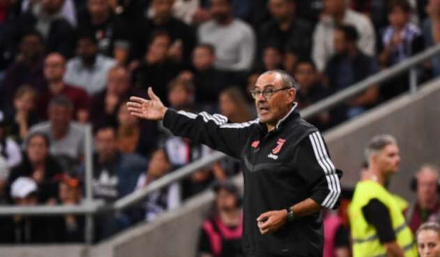 Maurizio Sarri, técnico de la Juventus Maurizio Sarri, técnico de la Juventus