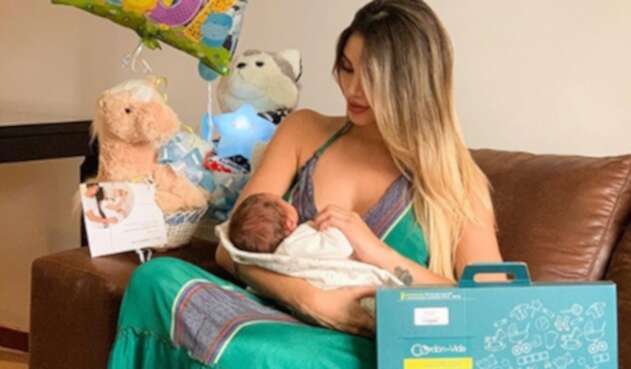 La presentadora publicó un tierno video en su cuenta de Instagram
