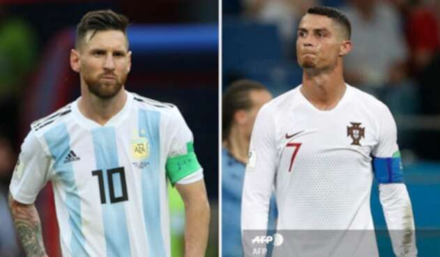 Lionel Messi y Cristiano Ronaldo