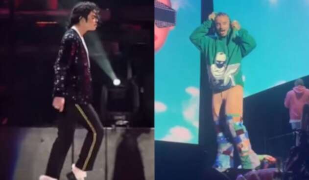 Michae Jackson y J Blavin... el paso lunar