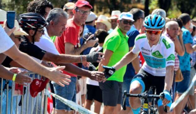Miguel Ángel López, ciclista colombiano al servicio de Astana Miguel Ángel López, ciclista colombiano al servicio de Astana