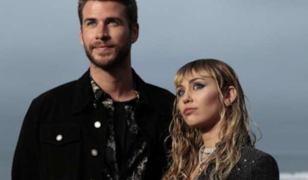 Liam Hemsworth y Miley Cyrus