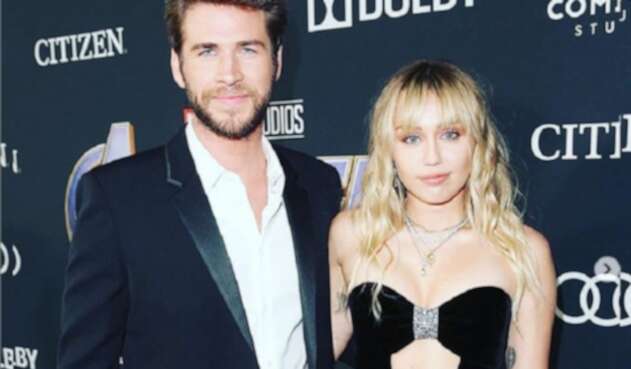 Miley Cyrus y Liam Hemsworth Miley Cyrus y Liam Hemsworth