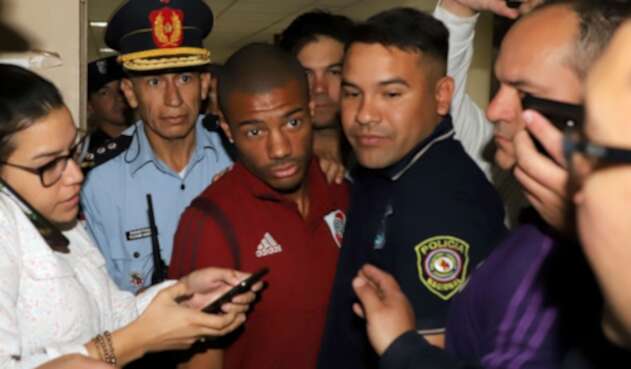Nicolás de la Cruz fue detenido en concentración de River Plate Nicolás de la Cruz fue detenido en concentración de River Plate