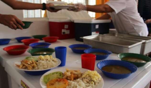 Los contralores estudiantiles denunciaron algunas irregularidades que se estarían presentando en la entrega de los alimentos