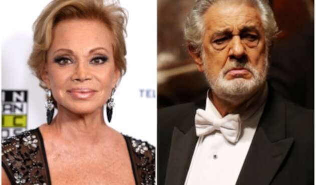 Paloma San Basilio y Plácido Domingo