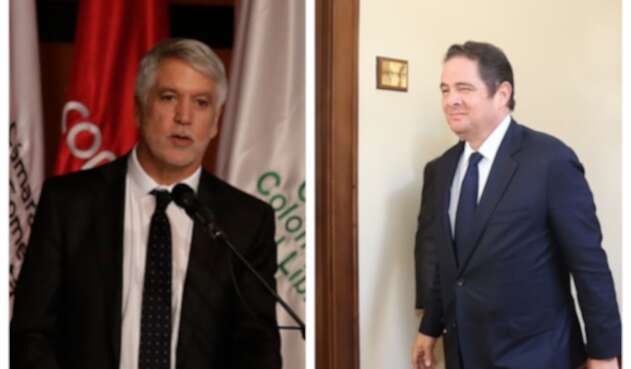 Enrique Peñalosa y Germán Vargas Lleras. Enrique Peñalosa y Germán Vargas Lleras.
