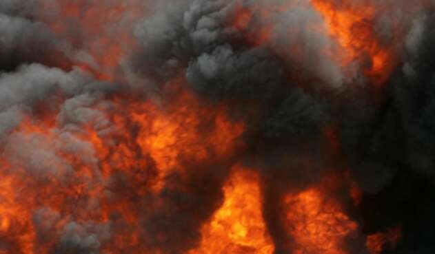 Incendio en Perú. Incendio en Perú.