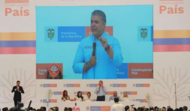 El presidente Iván Duque Márquez
