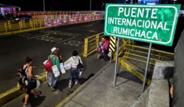 internacional de Rumichaca, frontera con Ecuador