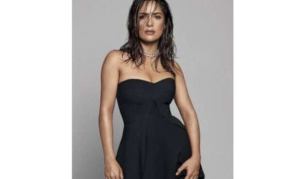 La actriz Salma Hayek.