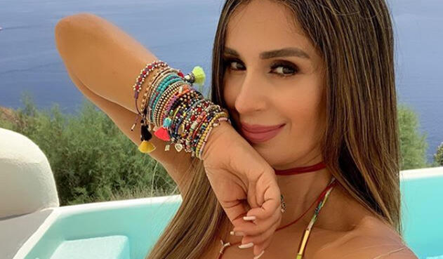 La actriz mostró su lado más sensual en una sesión de fotos.