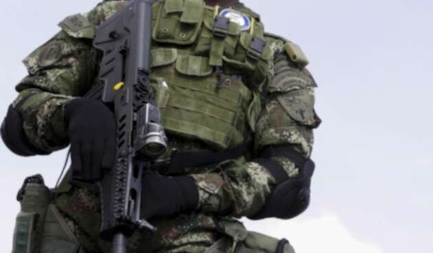 Soldado del Ejército Nacional de Colombia