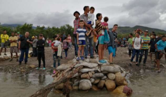 Trochas de la zona de Frontera entre Colombia y Venezuela