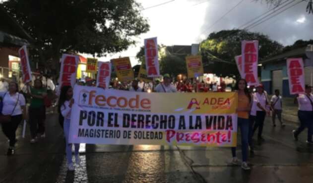 Paro nacional maestros.