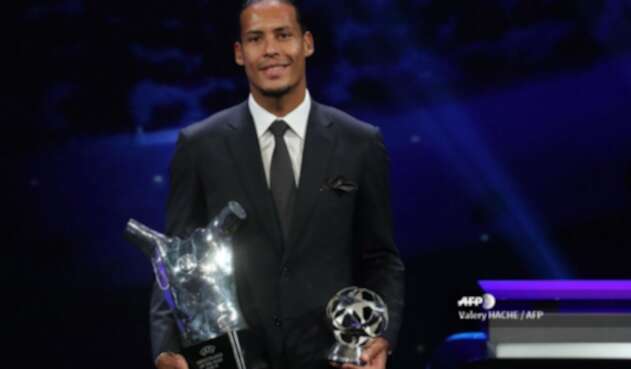 Van Dijk mejor Jugador del año de UEFA Van Dijk mejor Jugador del año de UEFA