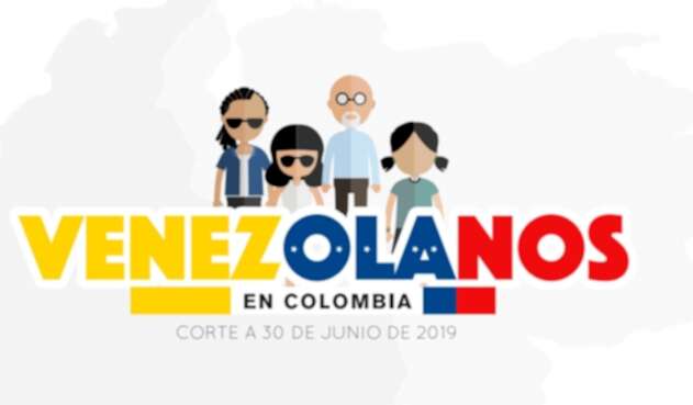 Foto del informe de Migración Colombia sobre venezolanos en el país