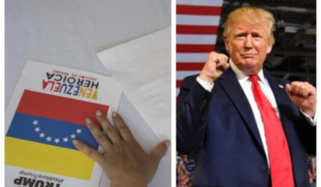Colecta de firmas promovida por el régimen venezolano contra Trump. Colecta de firmas promovida por el régimen venezolano contra Trump.