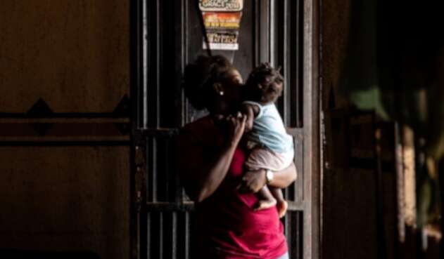 Las mujeres violadas en Nigeria que tuvieron hijos producto de esa agresión.