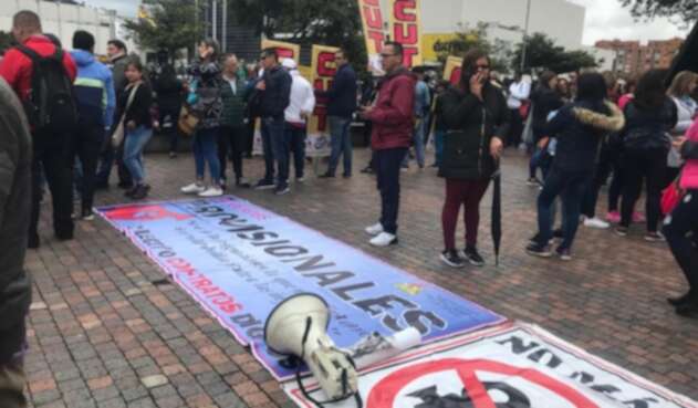 Marchas de Fecode Bogotá Marchas de Fecode Bogotá