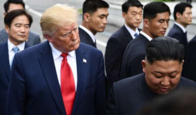 Donald Trump y Kim Jong Un